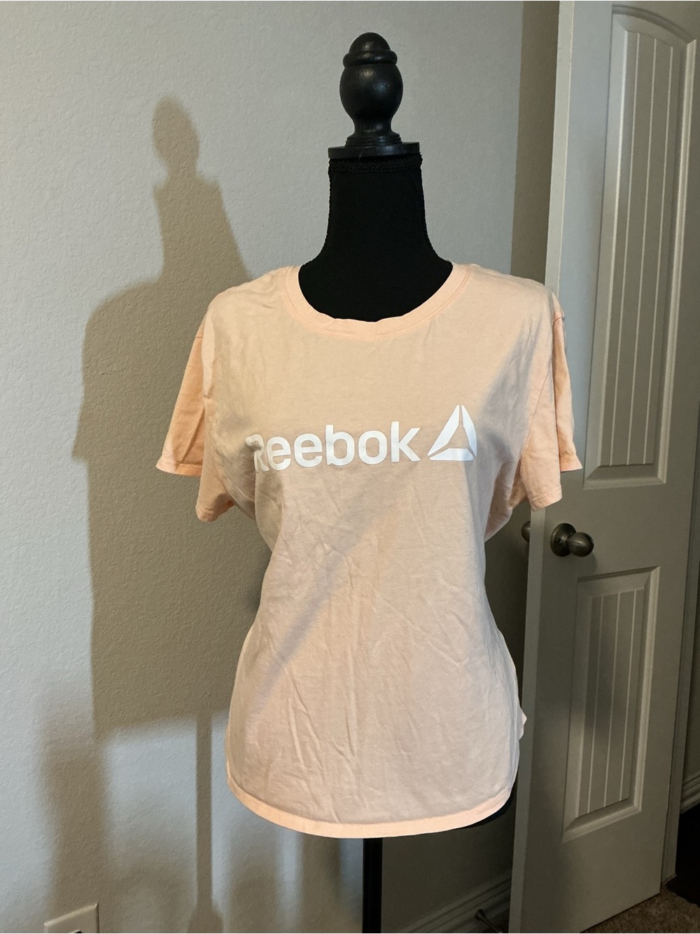 Reebok Women’s Peach Short Sleeve Logo Tee